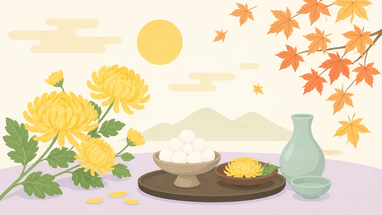 重陽の節句とは?読み方や由来、縁起のよい食べ物をやさしく解説