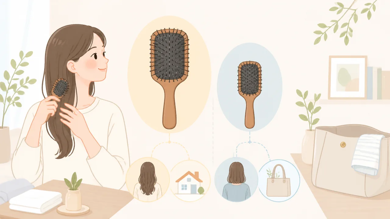 アヴェダのパドルブラシとミニはどっち？サイズや使いやすさを比較