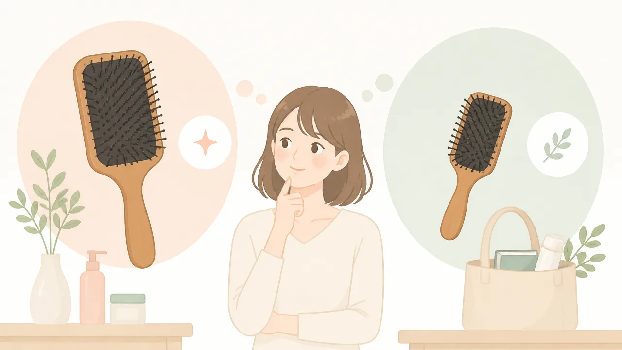 アヴェダのパドルブラシとミニはどっち？サイズや使いやすさを比較
