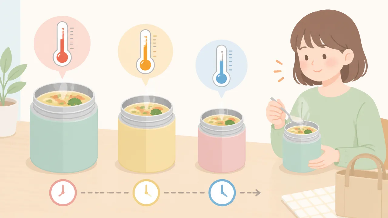 スープジャーにお湯だけ持っていく方法は？おすすめの使い方と注意点