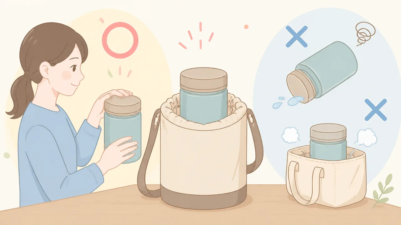 スープジャーにお湯だけ持っていく方法は？おすすめの使い方と注意点