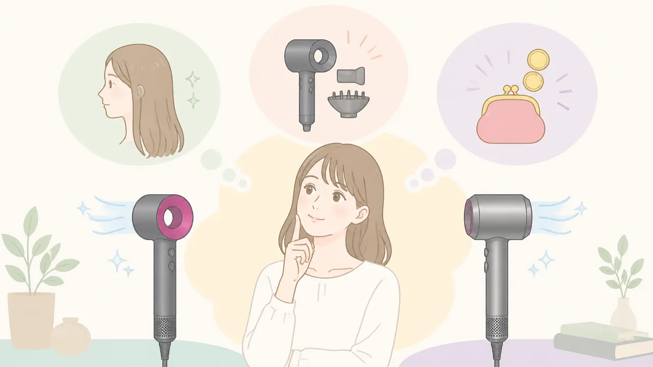 ダイソンドライヤー新型と旧型の違いは？選び方をやさしく解説